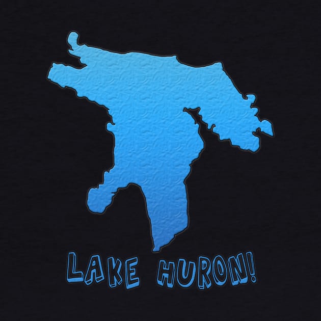 Lake Huron Great Lakes Outline by gorff